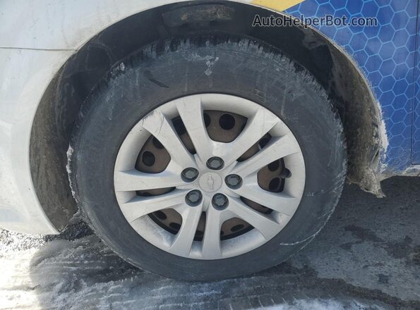 1G1JG6SH3J4105284 2018 CHEVROLET SONIC Белый Вид наклейки с VIN-кодом