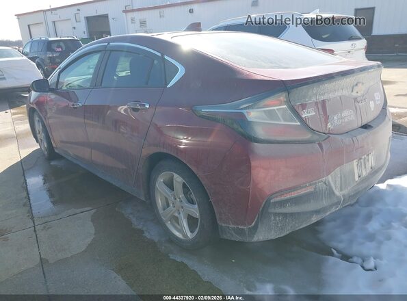 1G1RA6S55HU106909 2017 CHEVROLET VOLT Бордовый Задняя левая четверть