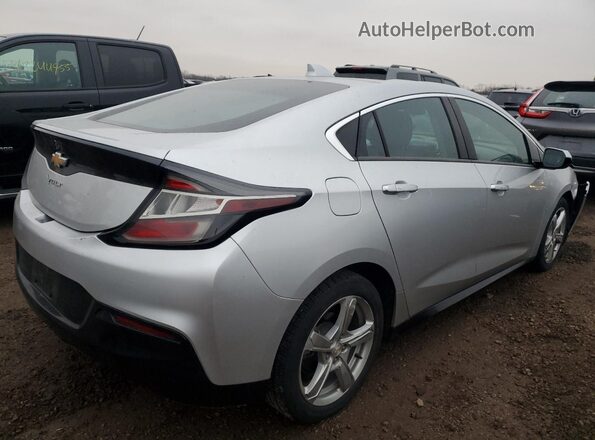 1G1RC6S52JU111503 2018 CHEVROLET VOLT Серебряный Задняя правая четверть