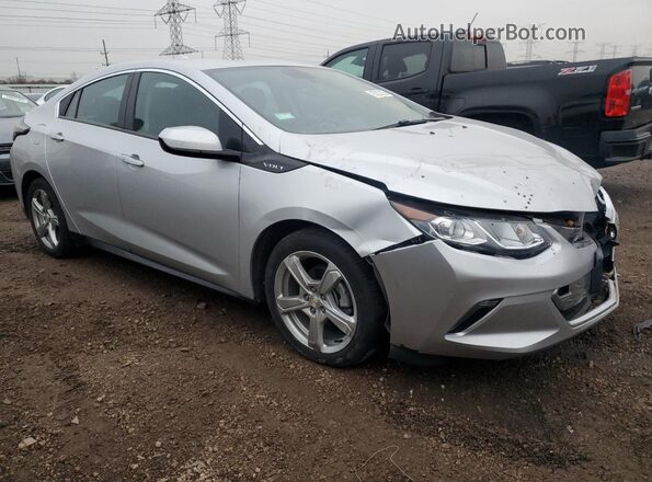 1G1RC6S52JU111503 2018 CHEVROLET VOLT Серебряный Передняя правая четверть
