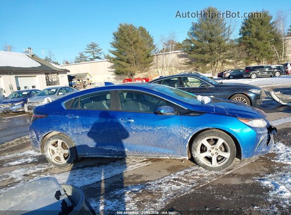 1G1RC6S57HU200056 2017 CHEVROLET VOLT Blue Widok wnętrza z tyłu