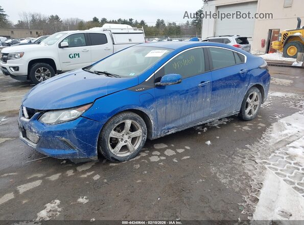 1G1RC6S57HU200056 2017 CHEVROLET VOLT Blue Przód lewy