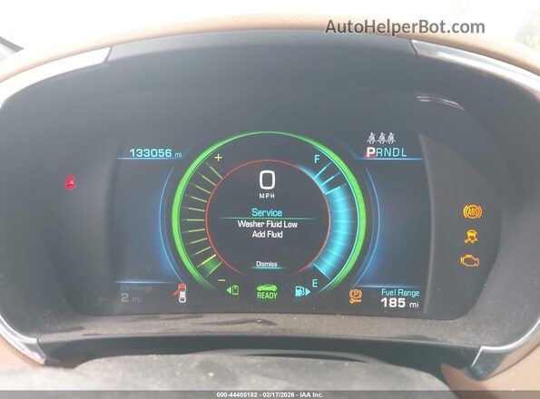 1G1RD6S52GU112009 2016 CHEVROLET VOLT Белый Вид задних сидений