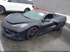 2022 Chevrolet Corvette Stingray Rwd  1lt Фиолетовый vin: 1G1YA2D40N5112728