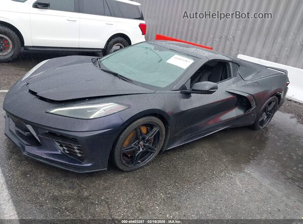 1G1YA2D40N5112728 2022 CHEVROLET CORVETTE Фиолетовый Передняя левая четверть