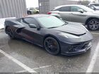 2022 Chevrolet Corvette Stingray Rwd  1lt Фиолетовый vin: 1G1YA2D40N5112728