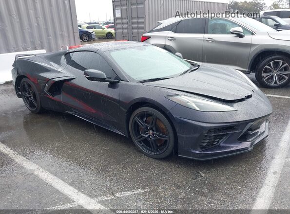 1G1YA2D40N5112728 2022 CHEVROLET CORVETTE Фиолетовый Передняя правая четверть