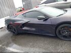 2022 Chevrolet Corvette Stingray Rwd  1lt Фиолетовый vin: 1G1YA2D40N5112728