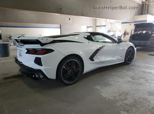 1G1YA2D43P5108689 2023 CHEVROLET CORVETTE Белый Задняя правая четверть