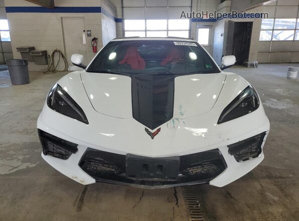 1G1YA2D43P5108689 2023 CHEVROLET CORVETTE Белый Вид спереди