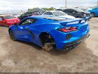 2025 Chevrolet Corvette Stingray Rwd  1lt Синий vin: 1G1YA2D43S5112380
