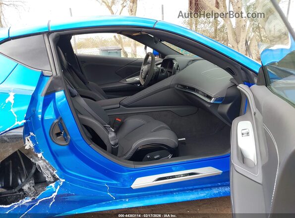1G1YA2D43S5112380 2025 CHEVROLET CORVETTE Синий Вид салона спереди