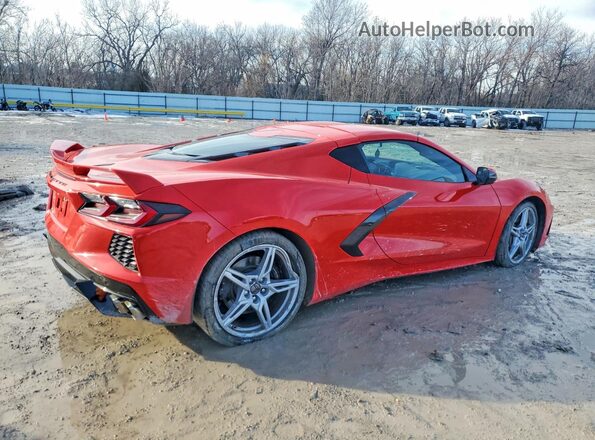 1G1YA2D44M5120118 2021 CHEVROLET CORVETTE Red Задня права чверть