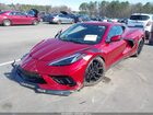 2023 Chevrolet Corvette Stingray Rwd  1lt Красный vin: 1G1YA2D45P5106409