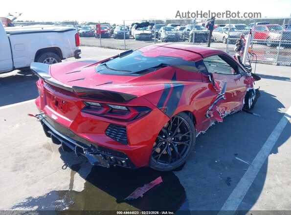 1G1YA2D45P5106409 2023 CHEVROLET CORVETTE Красный Задняя правая четверть