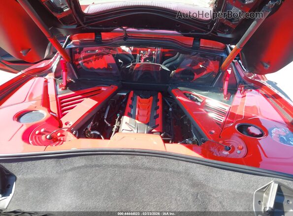 1G1YA2D45P5106409 2023 CHEVROLET CORVETTE Красный Вид сзади
