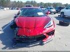 2023 Chevrolet Corvette Stingray Rwd  1lt Красный vin: 1G1YA2D45P5106409