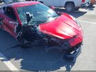 2023 Chevrolet Corvette Stingray Rwd  1lt Красный vin: 1G1YA2D45P5106409