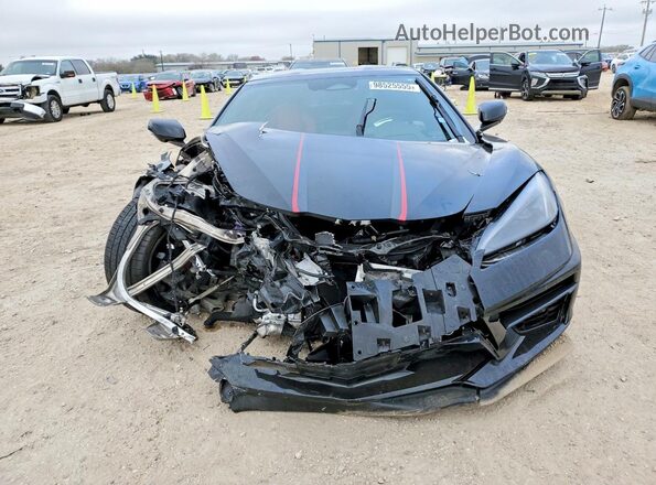 1G1YA2D46S5113345 2025 CHEVROLET CORVETTE Black Widok z przodu