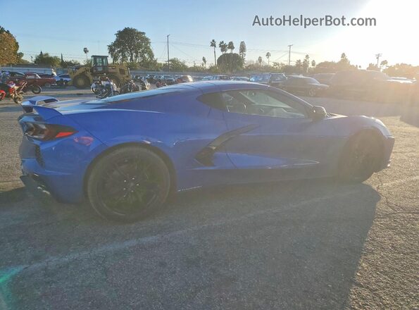 1G1YA2D48P5128596 2023 CHEVROLET CORVETTE Синий Задняя правая четверть
