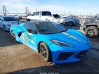 2021 Chevrolet Corvette Stingray Rwd  1lt Blue vin: 1G1YA2D49M5112936