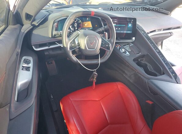 1G1YA2D49R5115391 2024 CHEVROLET CORVETTE Black Dashboard view