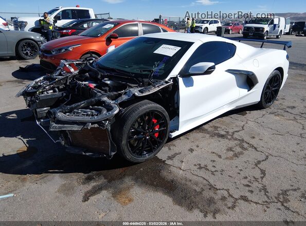 1G1YA2D49R5126309 2024 CHEVROLET CORVETTE White Vista tres cuartos delantera izquierda
