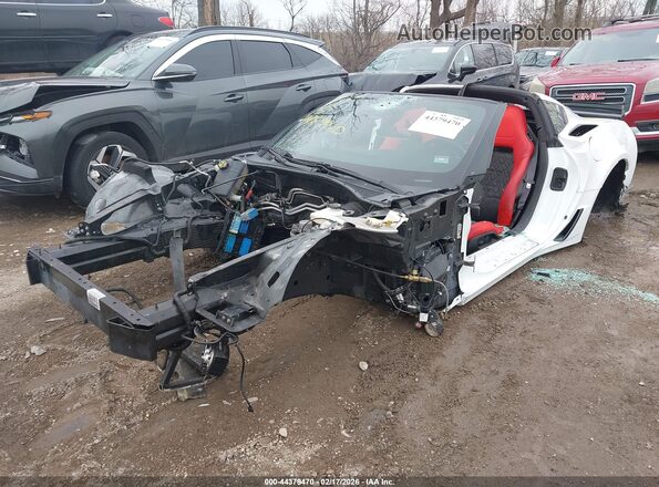 1G1YA2D74G5102748 2016 CHEVROLET CORVETTE Белый Передняя левая четверть