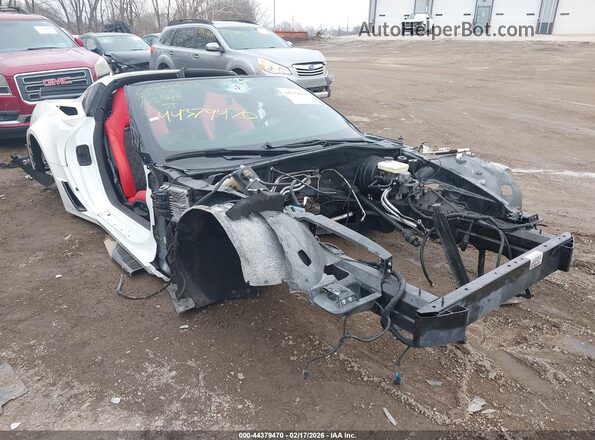 1G1YA2D74G5102748 2016 CHEVROLET CORVETTE Белый Передняя правая четверть