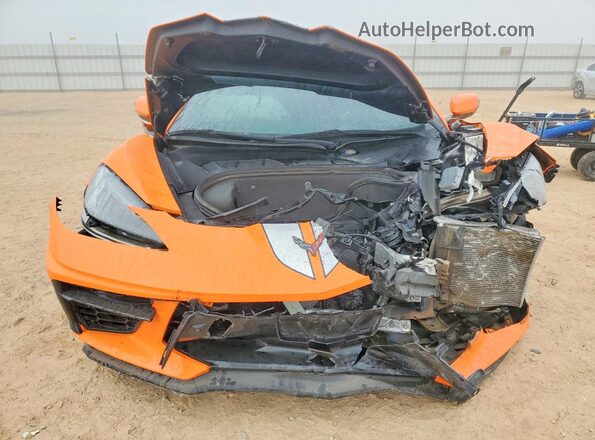 1G1YB2D4XR5117700 2024 CHEVROLET CORVETTE Оранжевый Вид спереди