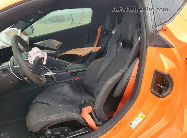 1G1YB2D4XR5117700 2024 CHEVROLET CORVETTE Оранжевый Вид задних сидений