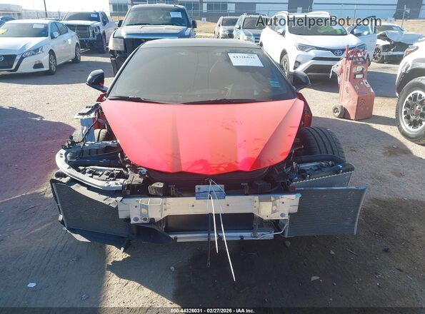 1G1YB3D49M5118075 2021 CHEVROLET CORVETTE Красный Вид щитка приборов