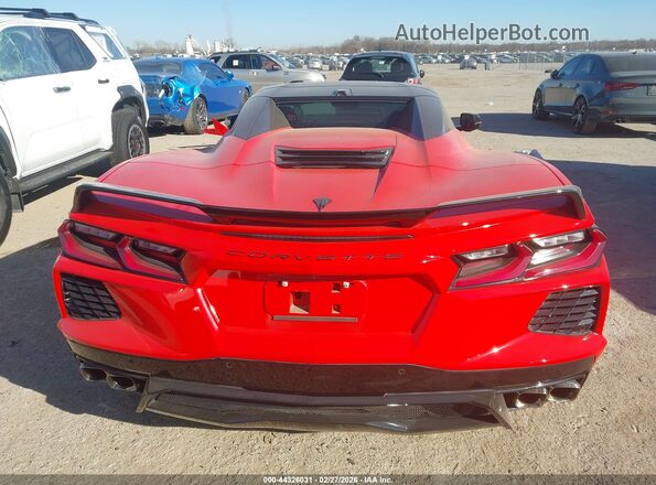 1G1YB3D49M5118075 2021 CHEVROLET CORVETTE Красный 