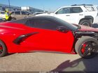 2021 Chevrolet Corvette Stingray Rwd  2lt Красный vin: 1G1YB3D49M5118075