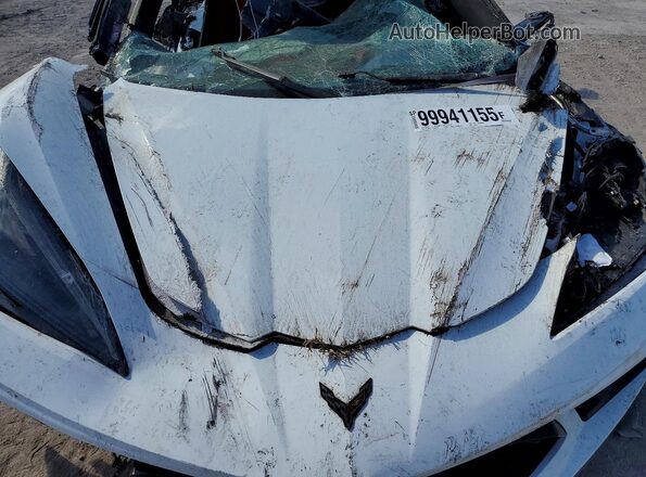 1G1YB3D49P5113317 2023 CHEVROLET CORVETTE Белый Вид задней части салона