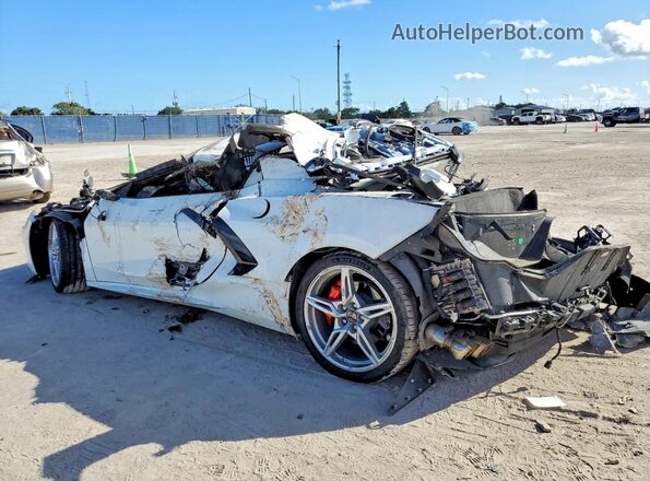 1G1YB3D49P5113317 2023 CHEVROLET CORVETTE Белый Задняя левая четверть