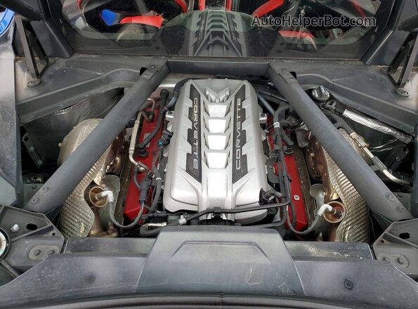 1G1YC2D45N5120866 2022 CHEVROLET CORVETTE Синий Вид задней части салона
