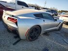 2017 Chevrolet Corvette Stingray Z51 1lt Серебряный vin: 1G1YG2D72H5124294