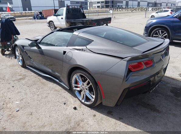 1G1YM2D73G5111075 2016 CHEVROLET CORVETTE Gray Tył lewy