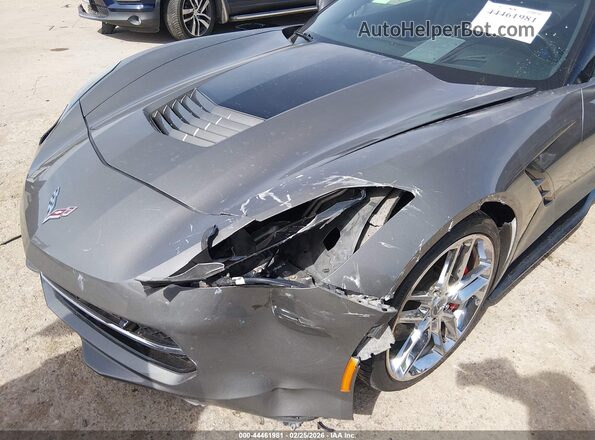 1G1YM2D73G5111075 2016 CHEVROLET CORVETTE Gray Widok z przodu