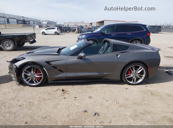 1G1YM2D73G5111075 2016 CHEVROLET CORVETTE Gray Widok wnętrza 360 stopni