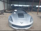 2016 Chevrolet Corvette Stingray Z51 Silver vin: 1G1YM2D73G5113098