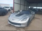 2016 Chevrolet Corvette Stingray Z51 Silver vin: 1G1YM2D73G5113098