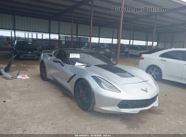 1G1YM2D73G5113098 2016 CHEVROLET CORVETTE Silver Przód prawy