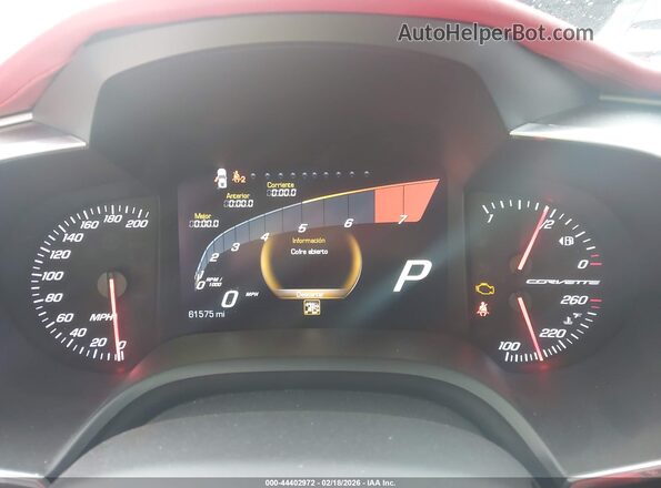 1G1YM2D73G5113098 2016 CHEVROLET CORVETTE Silver Widok tylnych siedzeń