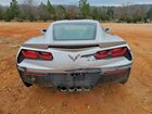 2017 Chevrolet Corvette Stingray Z51 3lt Silver vin: 1G1YM2D79H5118078