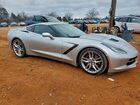 2017 Chevrolet Corvette Stingray Z51 3lt Silver vin: 1G1YM2D79H5118078