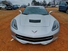 2017 Chevrolet Corvette Stingray Z51 3lt Silver vin: 1G1YM2D79H5118078