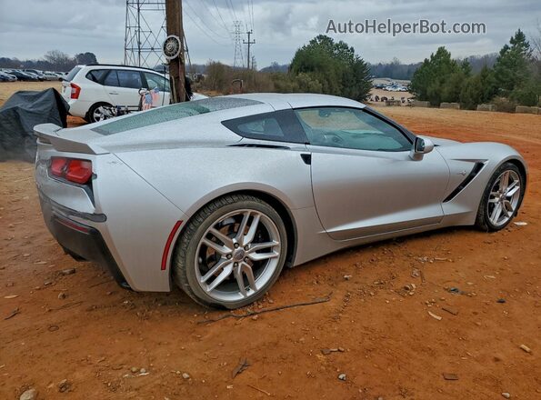 1G1YM2D79H5118078 2017 CHEVROLET CORVETTE Silver Tył prawy