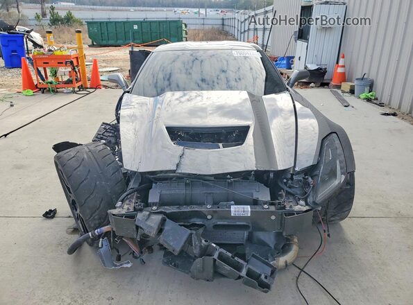 1G1YR2D63G5607499 2016 CHEVROLET CORVETTE Gray Widok z przodu